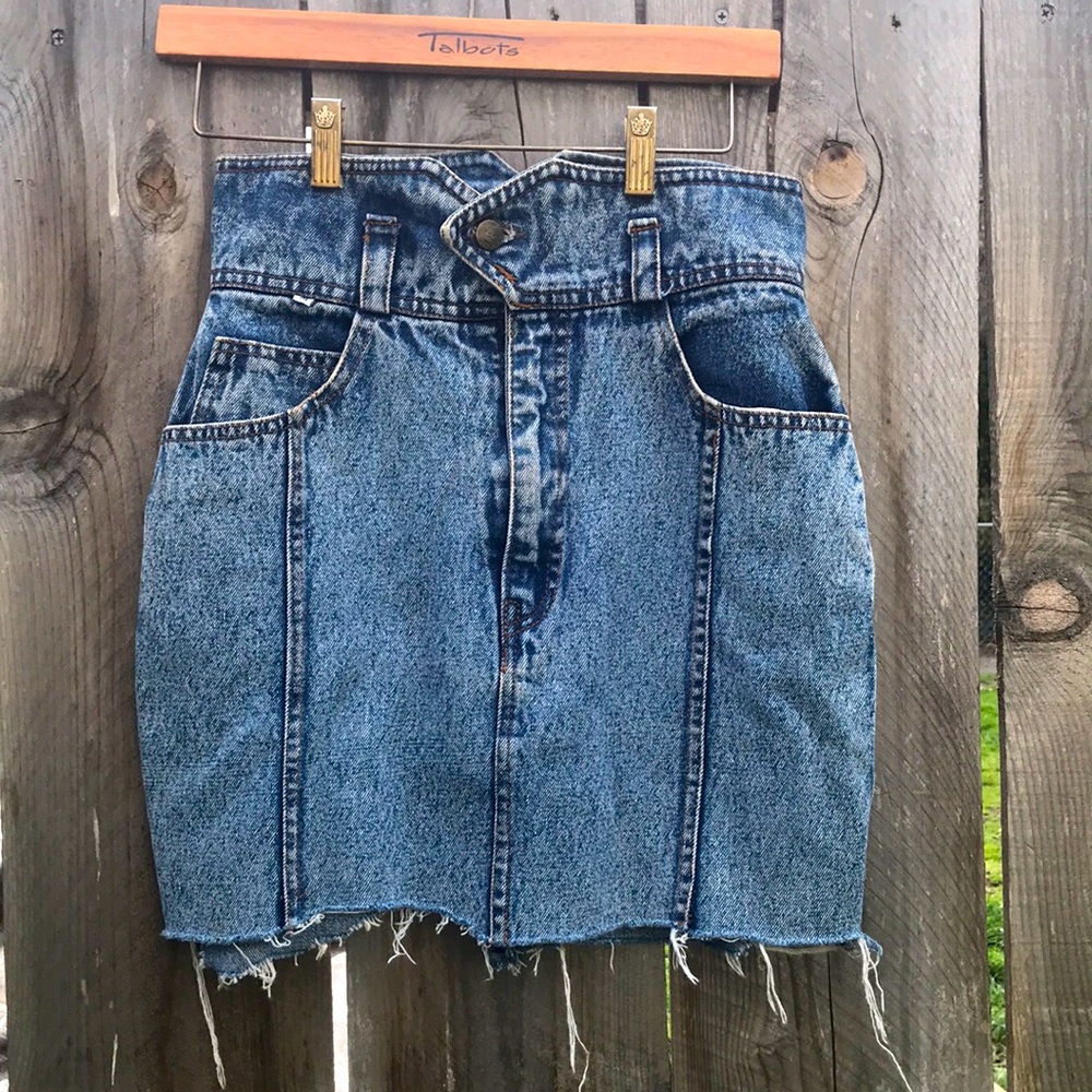 Vintage DEFRAY High rise Miniskirt